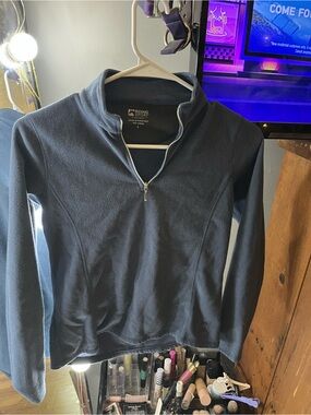 Riding Sport Kids' Navy Half-Zip Fleece Jacket